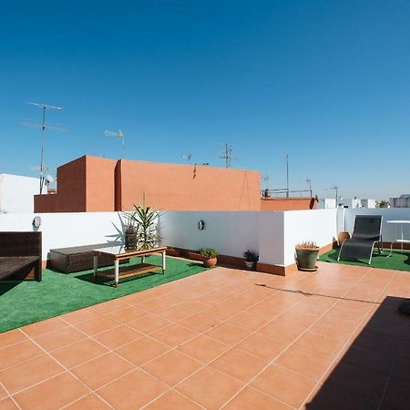 Cozy Attic With Terrace- 1Bd 1Bth- San Vicente Sevilha Exterior foto