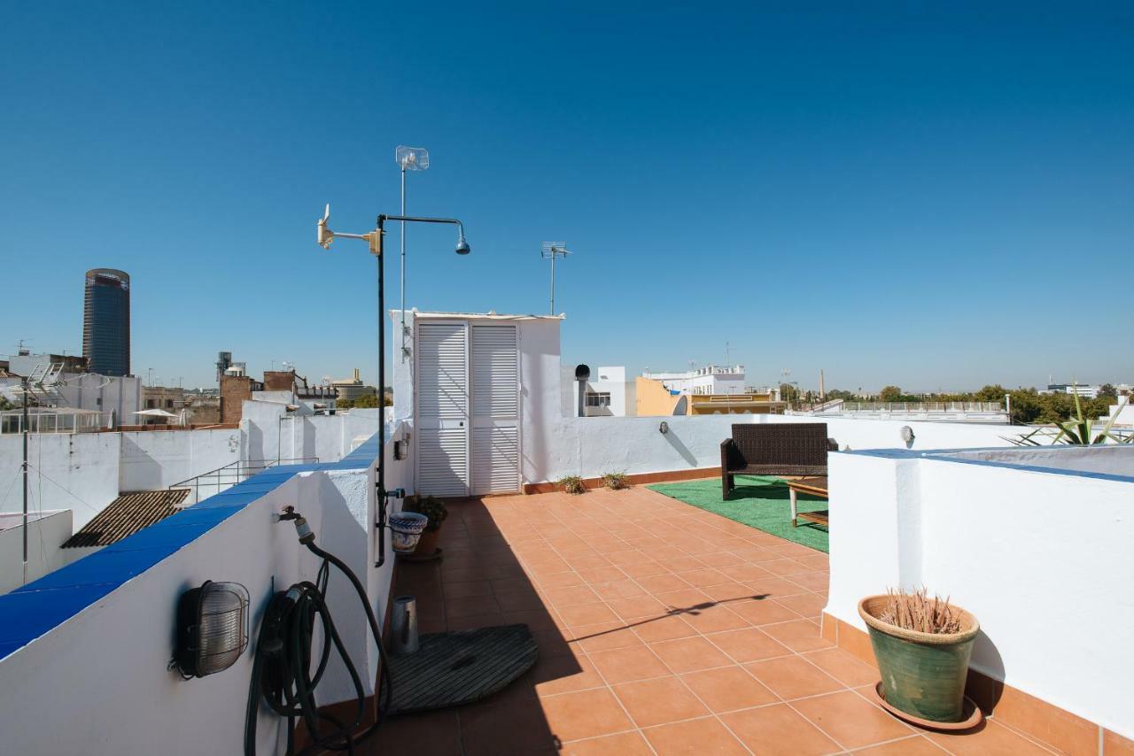Cozy Attic With Terrace- 1Bd 1Bth- San Vicente Sevilha Exterior foto