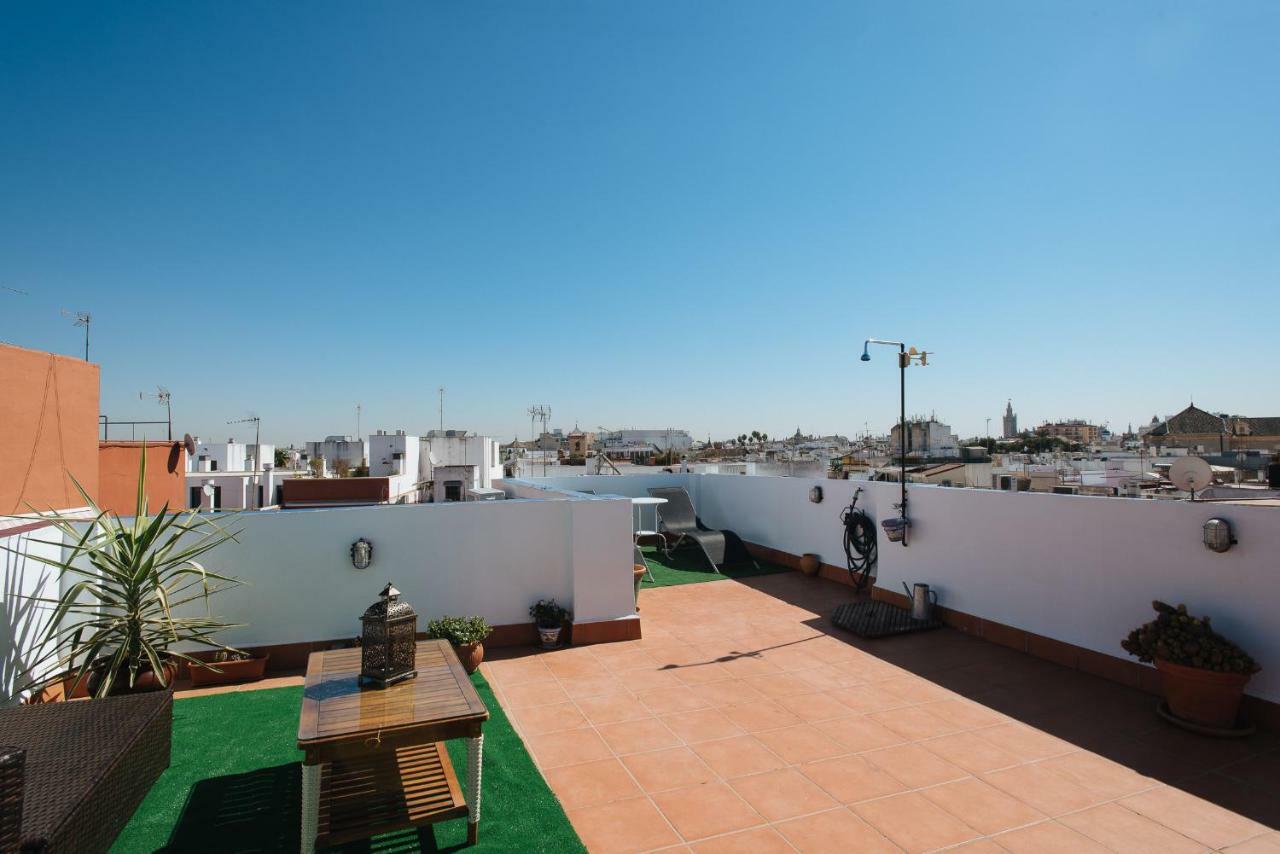 Cozy Attic With Terrace- 1Bd 1Bth- San Vicente Sevilha Exterior foto