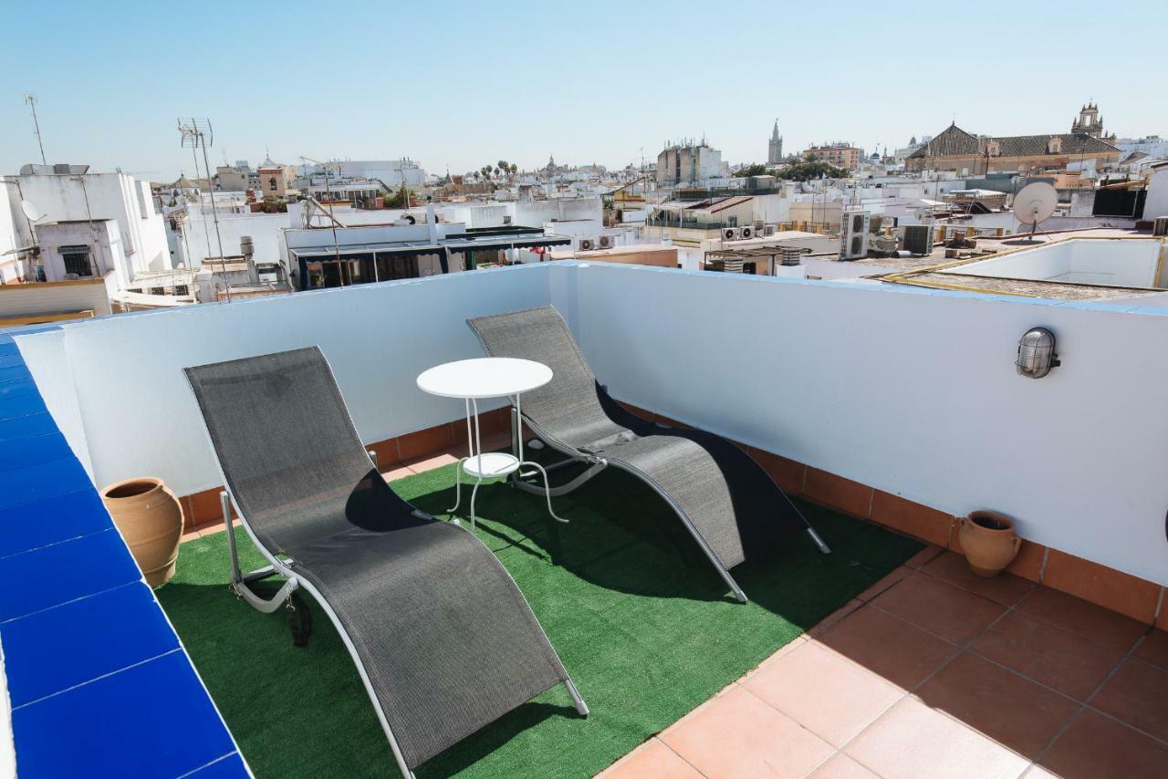 Cozy Attic With Terrace- 1Bd 1Bth- San Vicente Sevilha Exterior foto