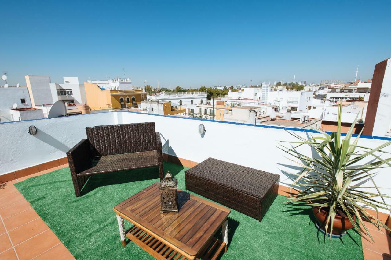 Cozy Attic With Terrace- 1Bd 1Bth- San Vicente Sevilha Exterior foto