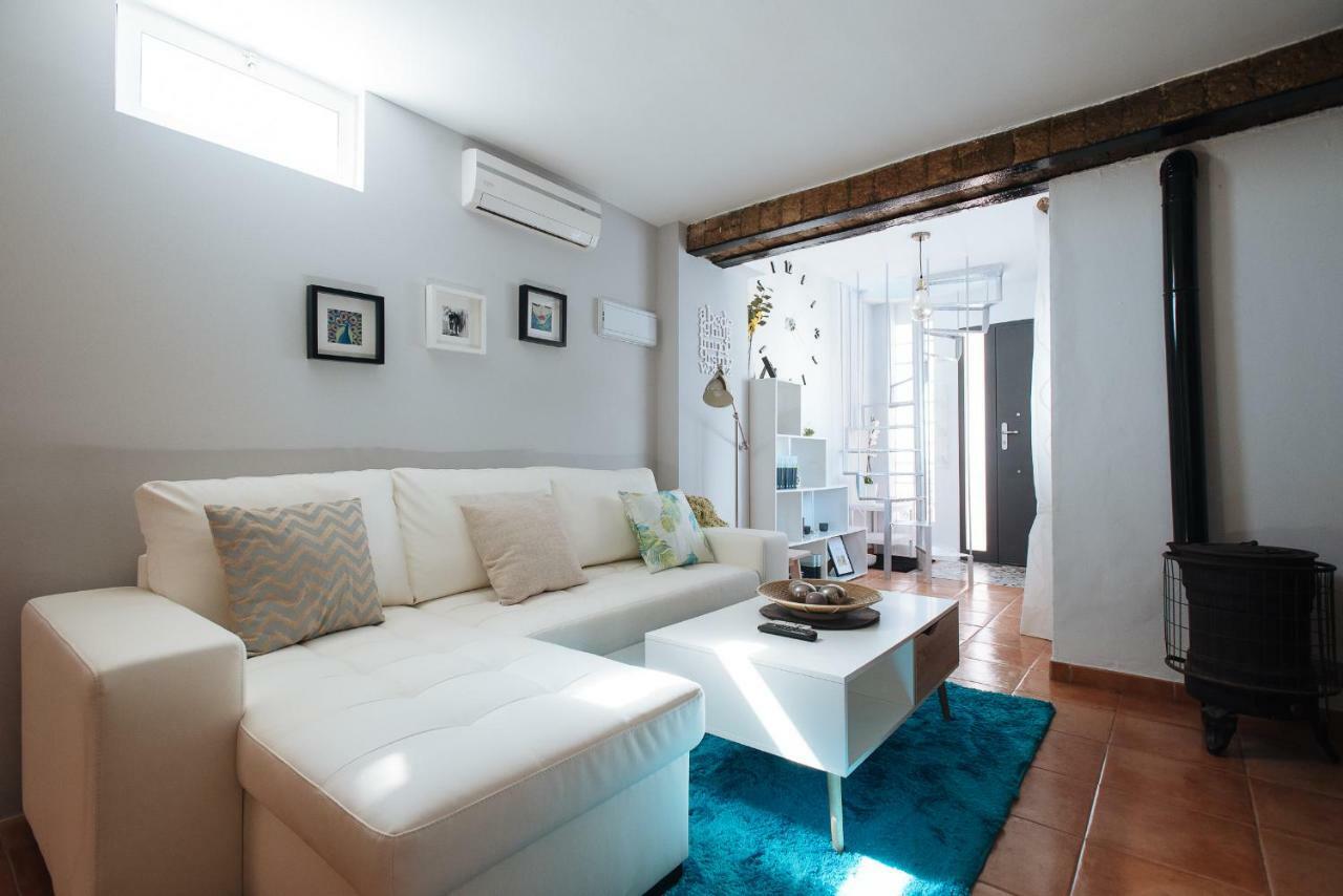 Cozy Attic With Terrace- 1Bd 1Bth- San Vicente Sevilha Exterior foto